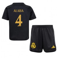 Real Madrid David Alaba #4 Tredjeställ Barn 2023-24 Korta ärmar (+ Korta byxor)